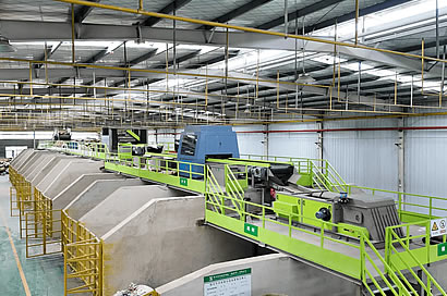 MSW sorting plant project 7