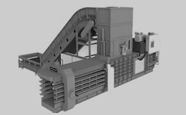 Plastic and Paper Baler